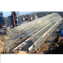 Prefab Stahlstruktur Raumrahmenkohlelagerschuhe Herstellung Zementanlage